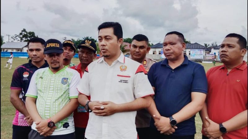 APDESI Aceh Timur Menggelar Tournamen Bola Kaki Antar Kecamatan Se-Aceh Timur Piala APDESI Cup I 2023