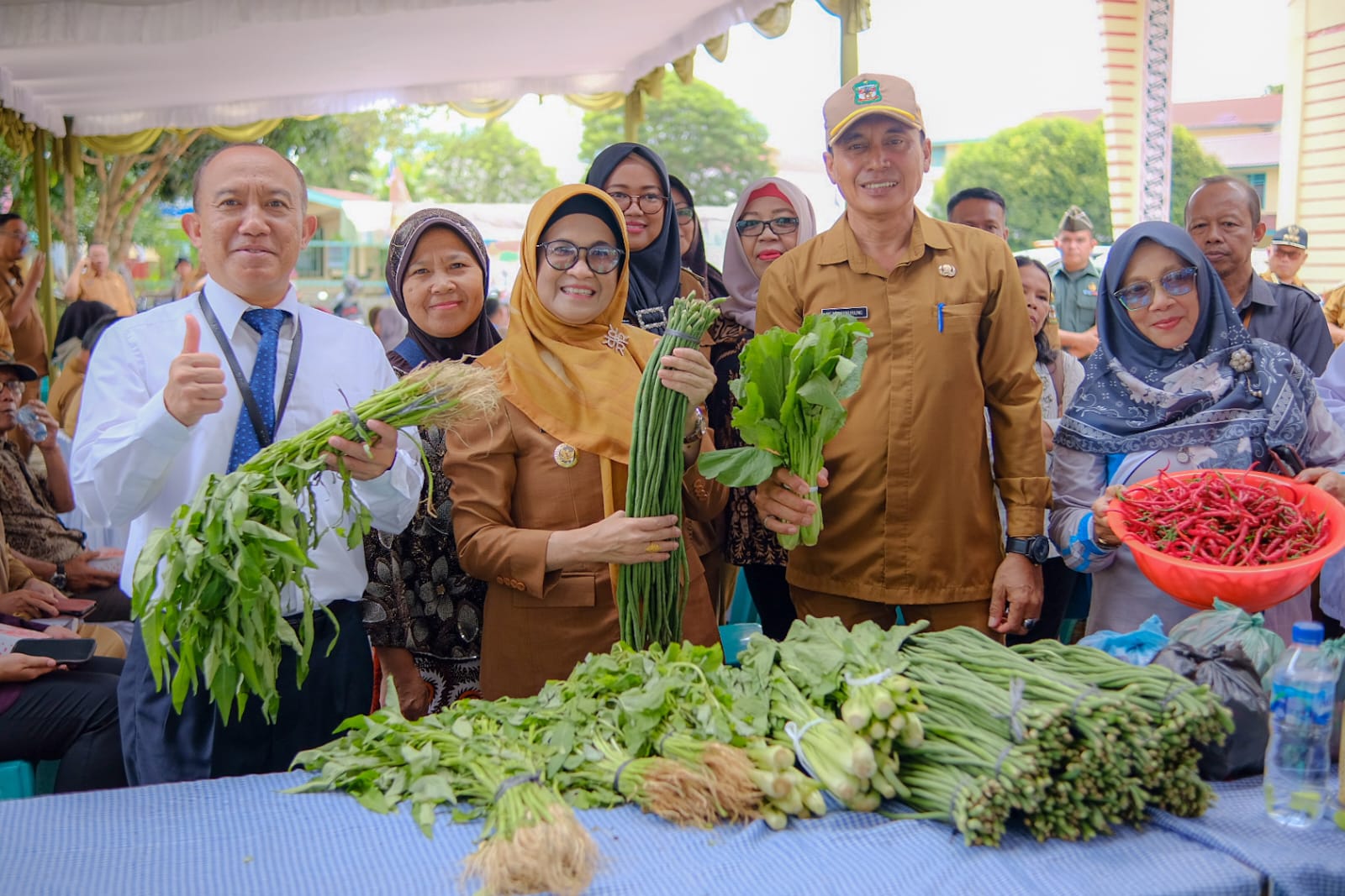 Wali Kota Pematang Siantar Melaunching Kegiatan Gerakan Pangan Murah (GPM) Serentak dalam rangka Hari Pangan Sedunia ke-44 Tahun 2023