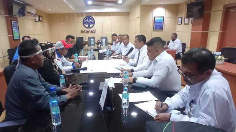 Masyarakat Belawan Puas Lakukan Aksi Damai dan Apresiasi Dirut Perumda Tirtanadi Tuntaskan Masalah