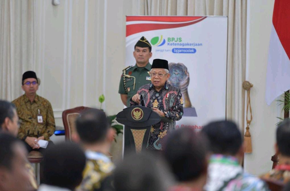 Kembali Anugerahkan Paritrana Award, Wapres Ingin Seluruh Pihak Dorong Universal Coverage Jamsostek