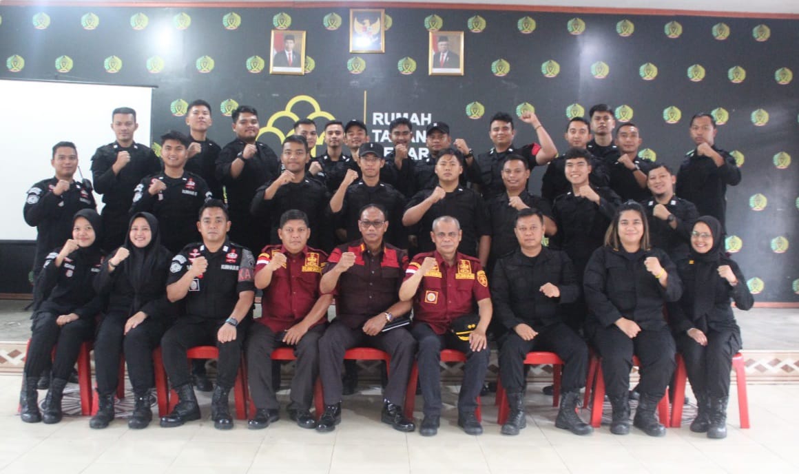 Rutan Kelas II B Rengat Terima  Kunjungan Tim  Monev Keamanan dan Pengamanan 