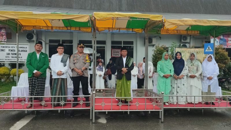 Polres Tanjung Balai Bersama Walikota Hadiri Upacara Hari Santri Nasional Tahun 2023
