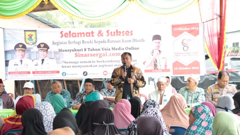 Syukuran 8 Tahun Sinarsergai.com, Ketua SMSI Sumut: Semoga Semakin Profesional
