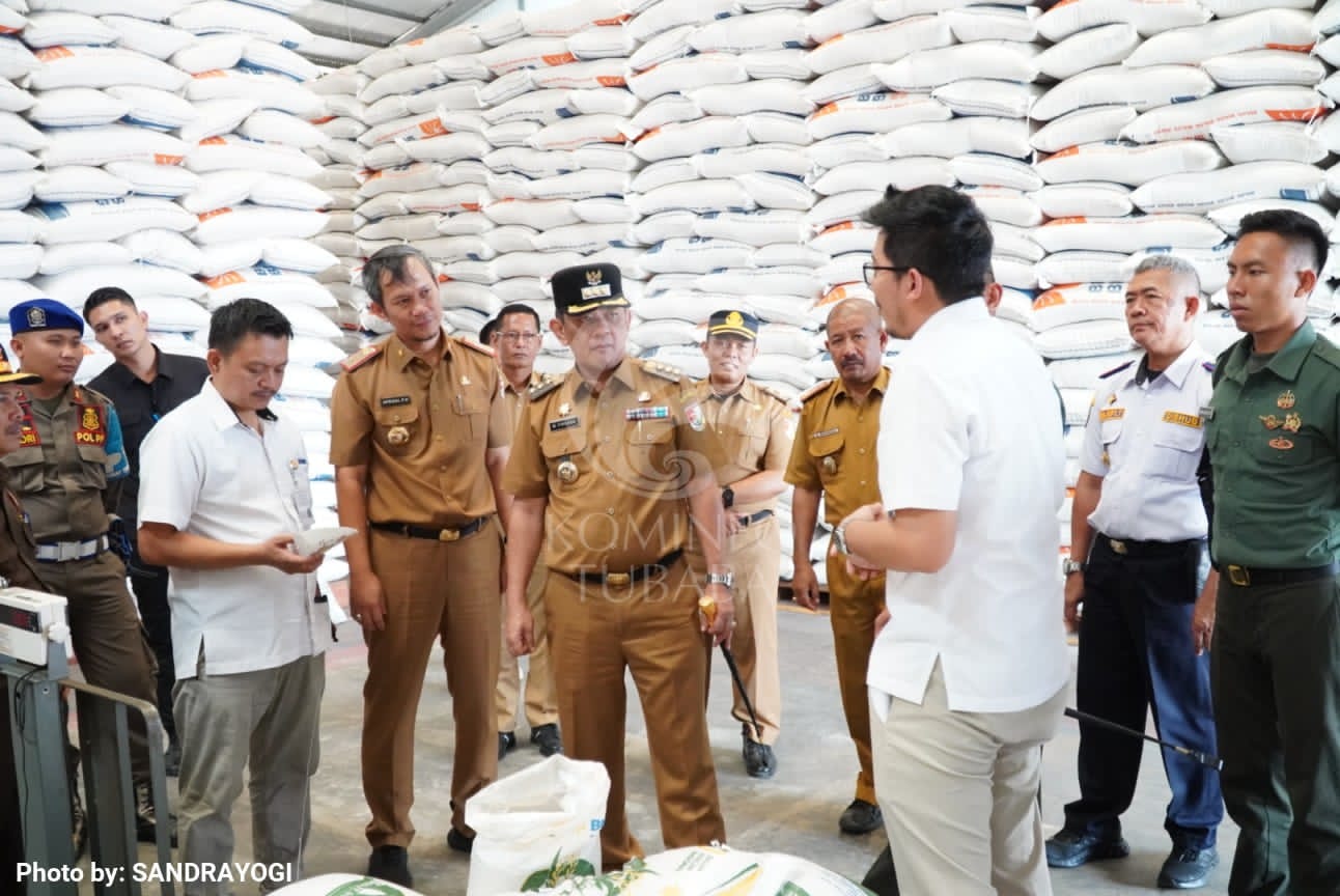 Menekan Dampak El Nino, Pemkab Tubaba Mulai Salurkan Bantuan Beras Tahap II