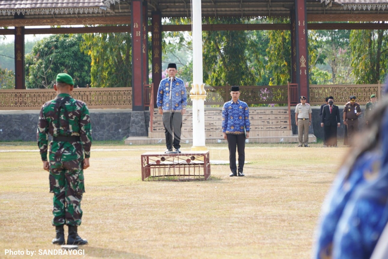Pemkab Tubaba Gelar Upacara Peringati Hari Kesaktian Pancasila
