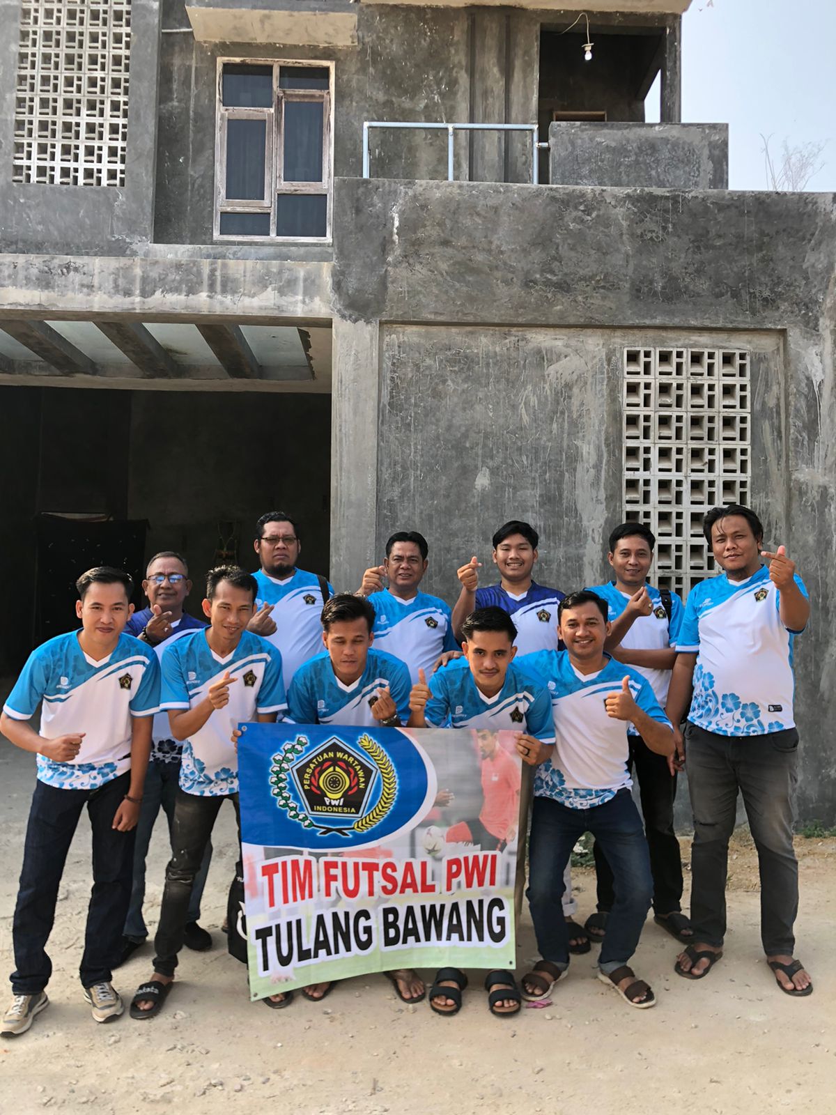 Tampil Luar Biasa Team Futsal PWI Tuba di Turnamen Futsal Siwo PWI Provinsi Lampung 2023
