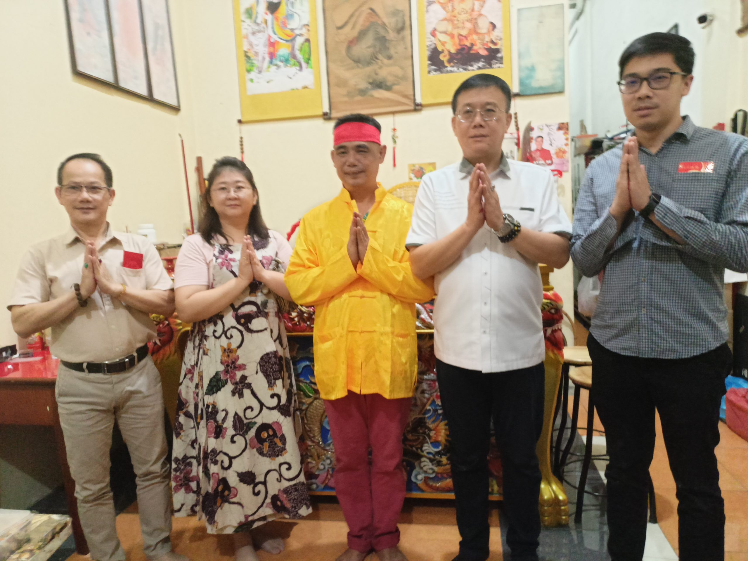 Ketua DPRD Medan, Hasyim SE Hadiri Acara HUT Siong Te Kong di Cetiya Magga Bodhi Sejati Medan