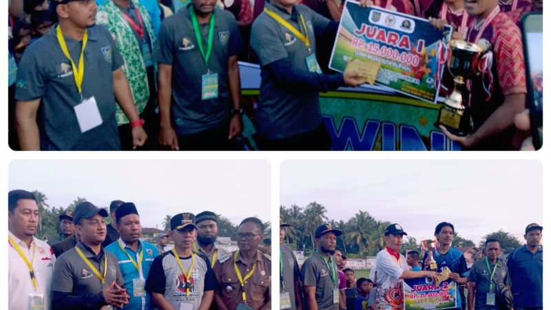 Piala APDESI Cup I 2023 Kecamatan Peudawa Rayeuk Keluar Sebagai Sang Juara I Tournamen Bola Kaki Antar Kecamatan Se-Aceh Timur