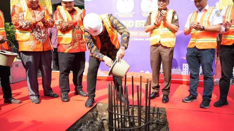 Pembangunan Overpass Dimulai, Bobby Nasution: Mengatasi Kemacetan & Mendukung Penggunaan Transportasi Umum