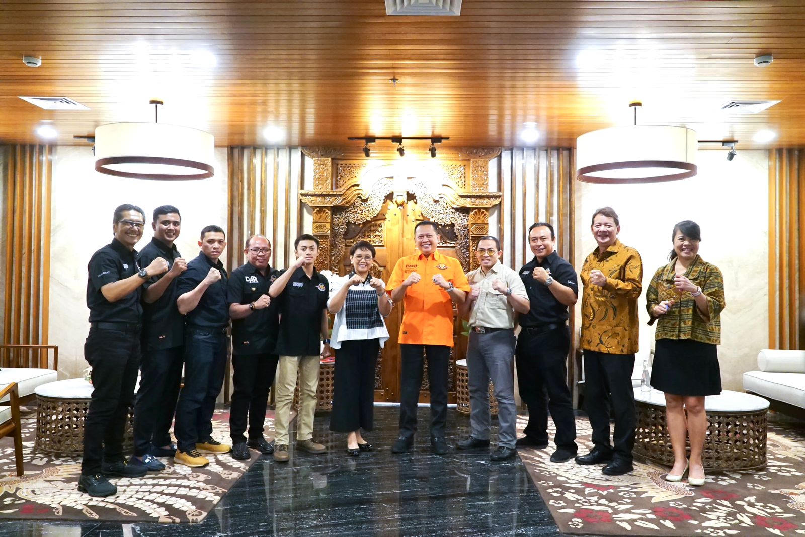 Bertemu Menteri Luar Negeri RI, Ketua MPR Ri Bamsoet Dorong Tarung Derajat Masuk Cabor Resmi Sea Games 2025 di Thailand