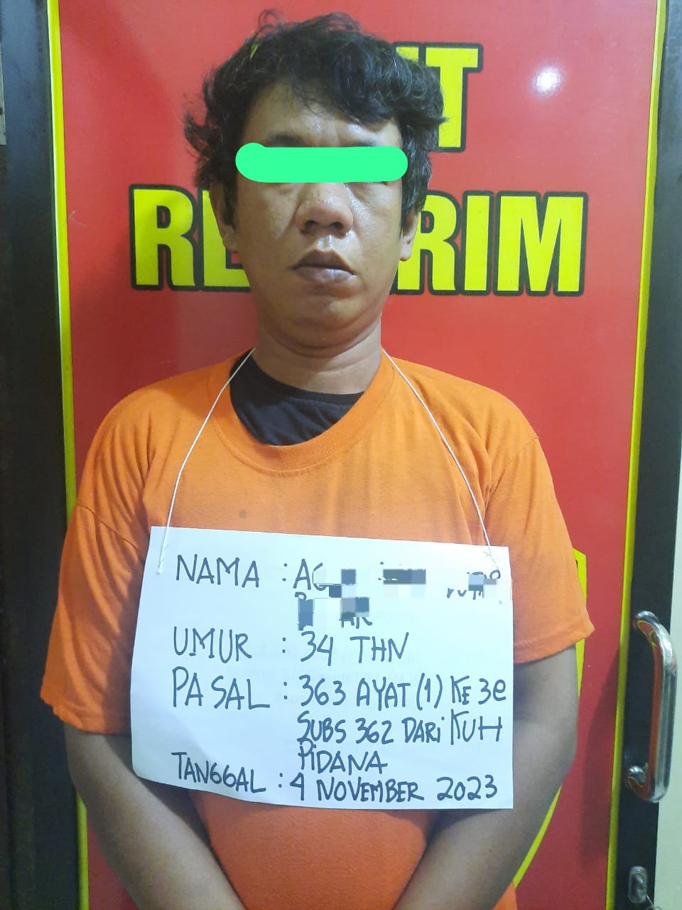 ABB Pelaku Jambret HP, Di Ringkus Polsek Datuk Bandar Polres Tanjung Balai