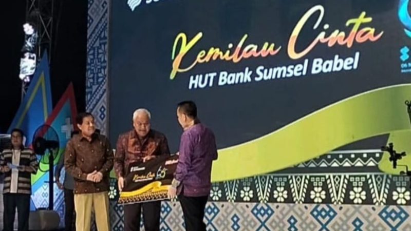 Pj Gubernur Sumsel Hadiri Malam Puncak HUT BSB ke 66 Tahun 2023