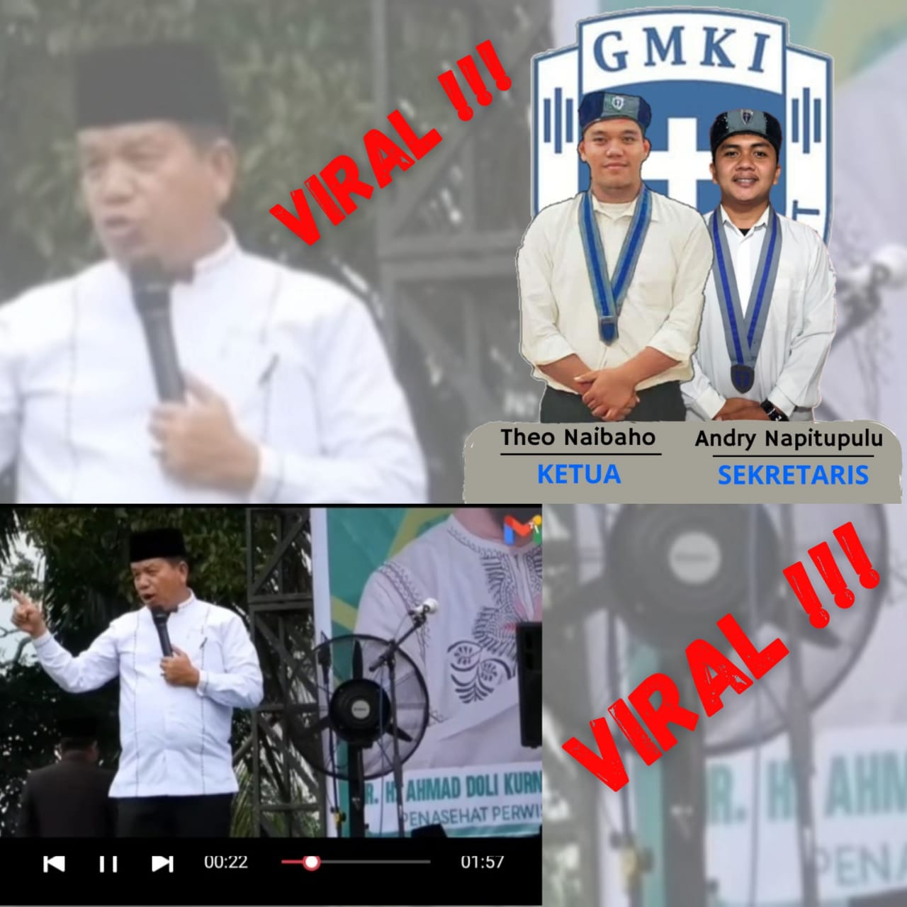 Menyeramkan !!! RHS ‘Bupati Simalungun’ Kampanyekan Jagoannya, Pecat Ketua GMKI Siantar Simalungun