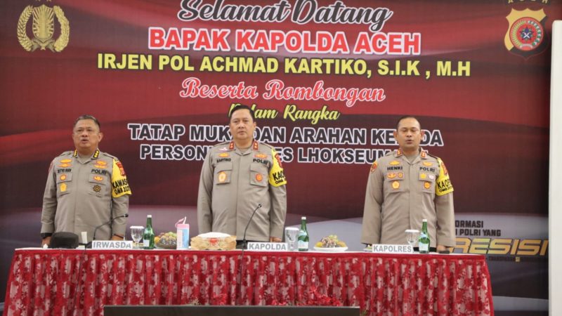 Kapolda Aceh: Jangan Ada Personel yang Jadi Bagian dari Peredaran Narkotika