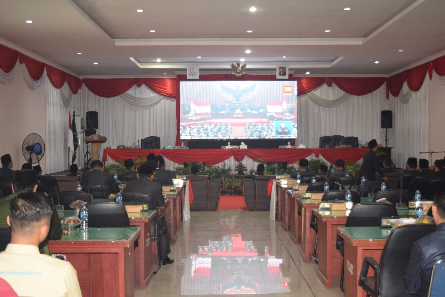 DPRD Muratara Gelar Paripurna Mendengarkan Pidato Kenegaraan Presiden RI