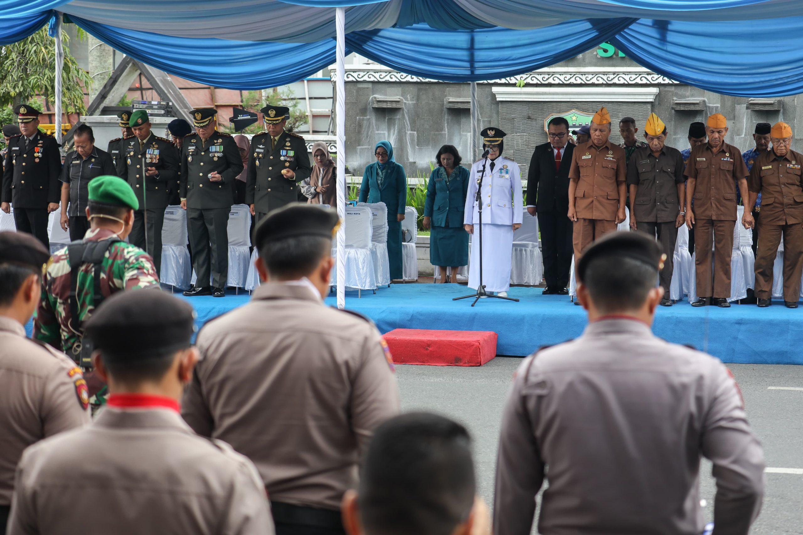 Peringati Hari Pahlawan 10 November 2023, Wali Kota Pematang Siantar Bertindak Sebagai Inspektur Upacara