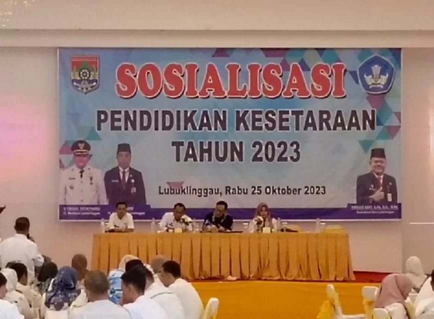 Disdik Kota Lubuklinggau Sosialisasi Program PKBM Bersama Camat dan Lurah Guna Tekan Angka Putus Sekolah