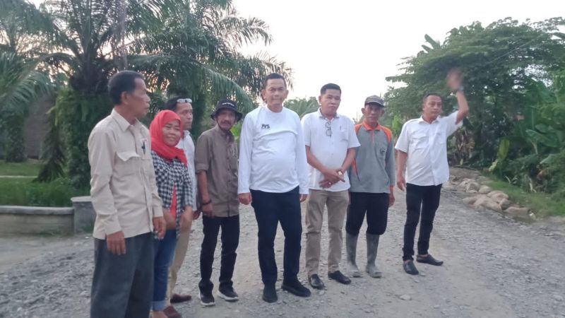 AYS Tinjau dan Awasi Pembangunan Jalan Provinsi Terkait Rp 2,7 Triliun di Kabupaten Sergai