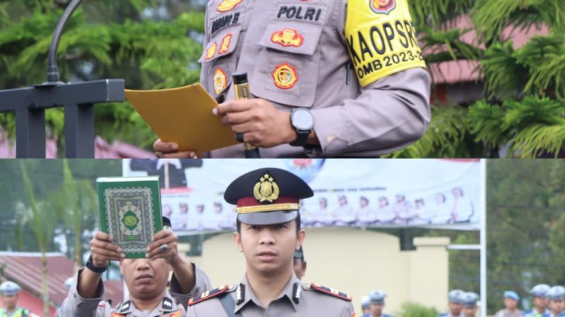 Kapolres Bener Meriah Pimpin Sertijab, Iptu Jeffryandi Jabat Kasat Reskrim