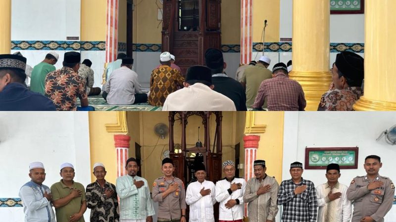 Kapolsek Matangkuli Khatib Jum’at, Setiap Pemimpin Akan Dimintai Pertanggung Jawaban