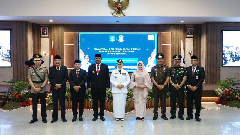 Lusje Anneke Tabalujan Resmi di Lantik Pj Wali Kota Pangkalpinang, Inflasi dan Penanganan Stunting Prioritas Utama