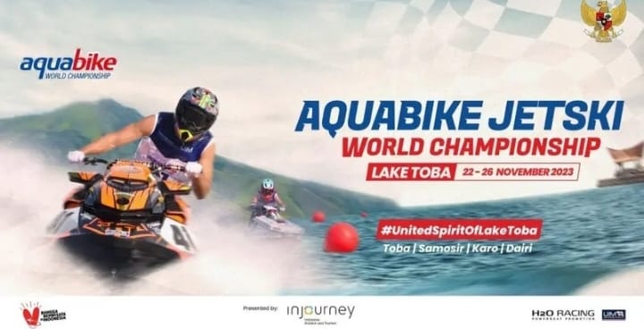Lintasan Aquabike Jetski Danau Toba Dipastikan Bebas Enceng Gondok