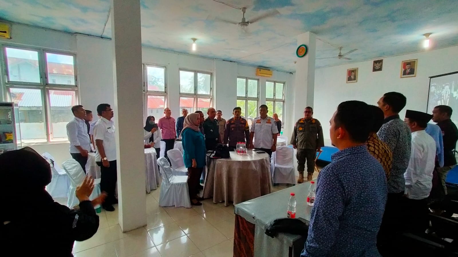 Polres Tanjung Balai Hadiri Rapat Koordinasi Lokasi Kampanye Pemilu
