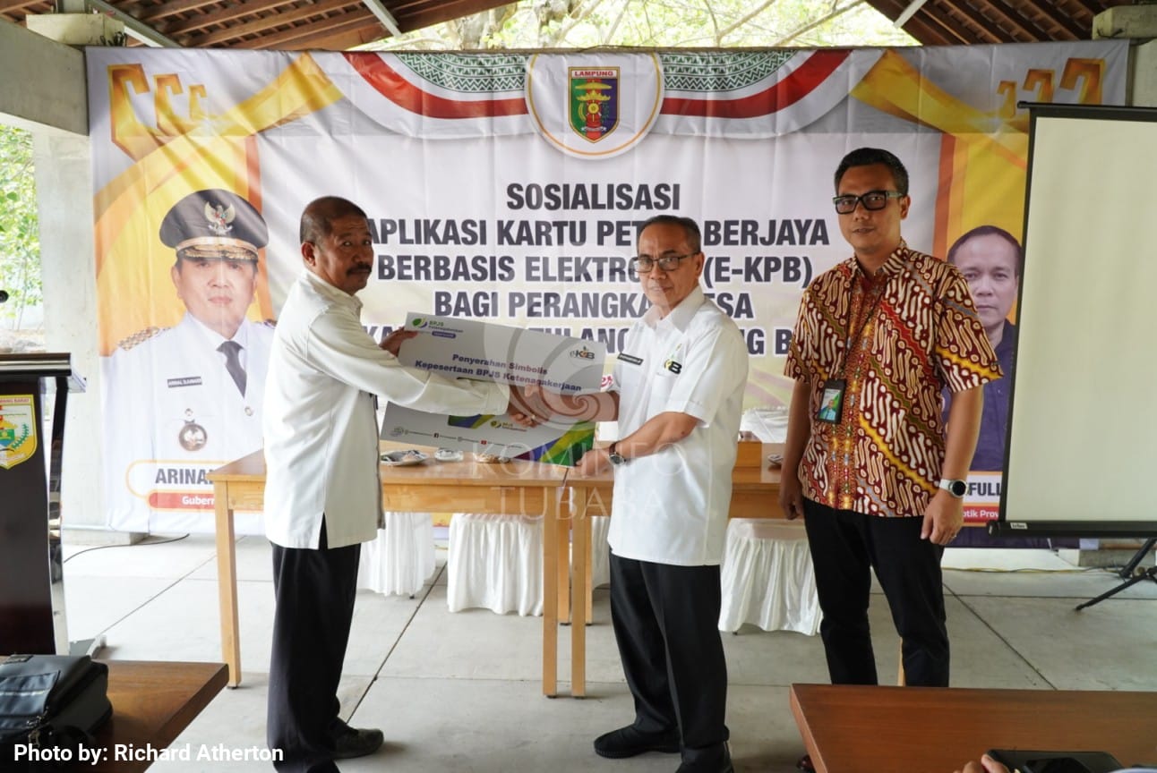Plt. Kadis Pertanian dan Perkebunan Tubaba Buka Sosialisasi Aplikasi e-KPB