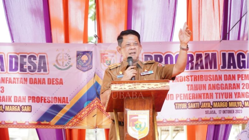 Pj Bupati Firsada Harap Program Jaga Desa Tingkatkan Pengetahuan Masyarakat Akan Hukum