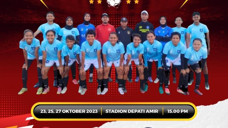 Kota Pangkalpinang Jadi Tuan Rumah Babak Kualifikasi Tim Sepak Bola Prapon Putri, Asprov PSSI Babel Optimis Lolos PON