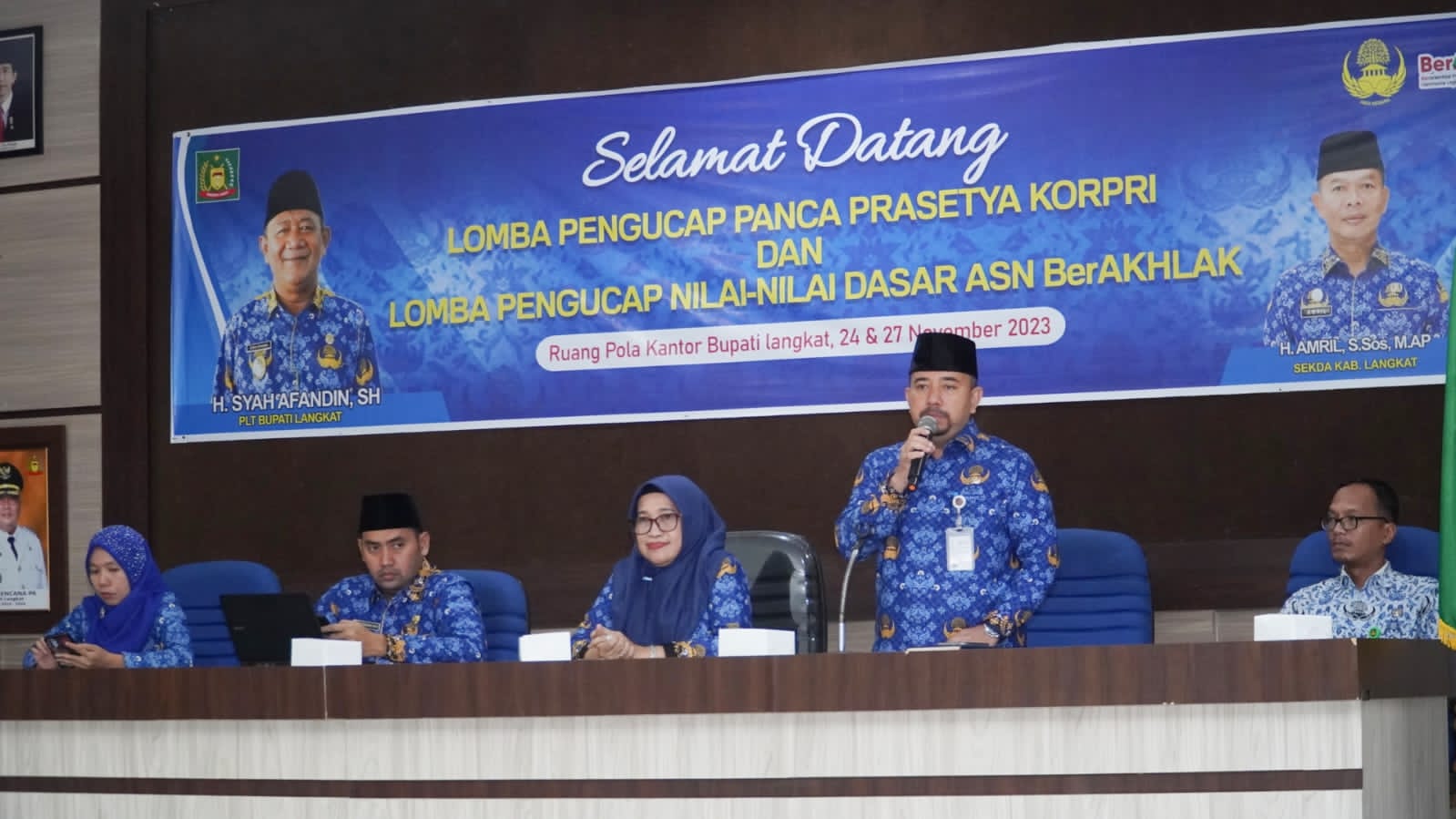 Semarakkan HUT Korpri ke-52, Pemkab Langkat Gelar Lomba untuk ASN