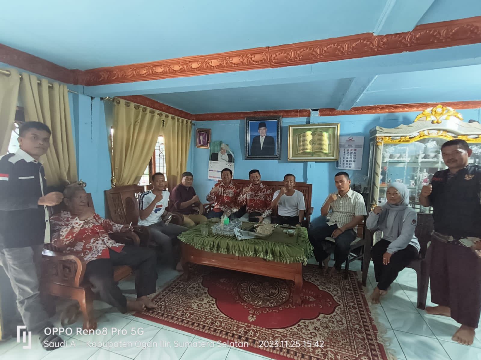 Jalin Silatura BBhmi, Abpednas Ogan Ilir Giat Kunjungan Di Kecamatan Pemulutan Selatan