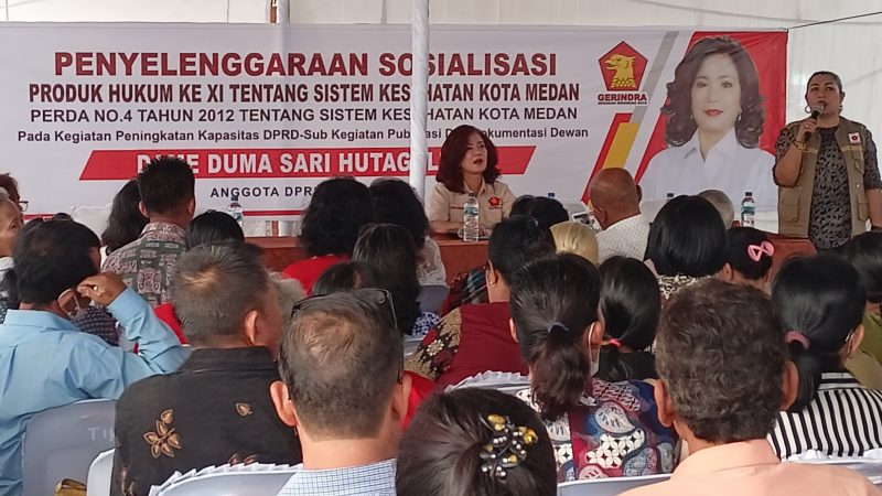 Penyelenggaraan Sosperda ke XI Sesi I Tentang Sistem Kesehatan Kota Medan, Duma Terangkan Manfaat BPJS Kesehatan dan UHC