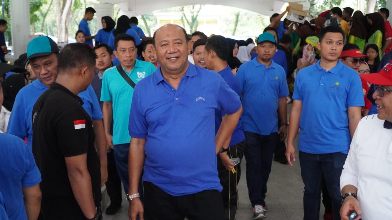 Pemkab Langkat Jalan Santai Bersama Forkopimda & Masyarakat Langkat