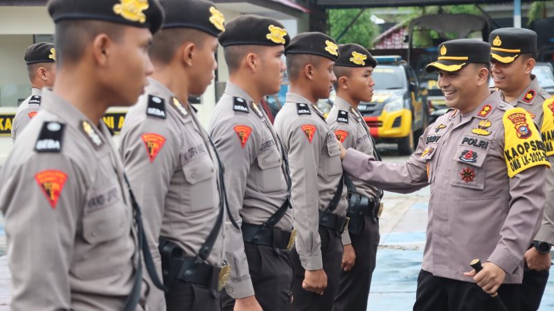 Lepas Siswa Diktukba Polri, Kapolres Inhu Sampaikan Hal Ini