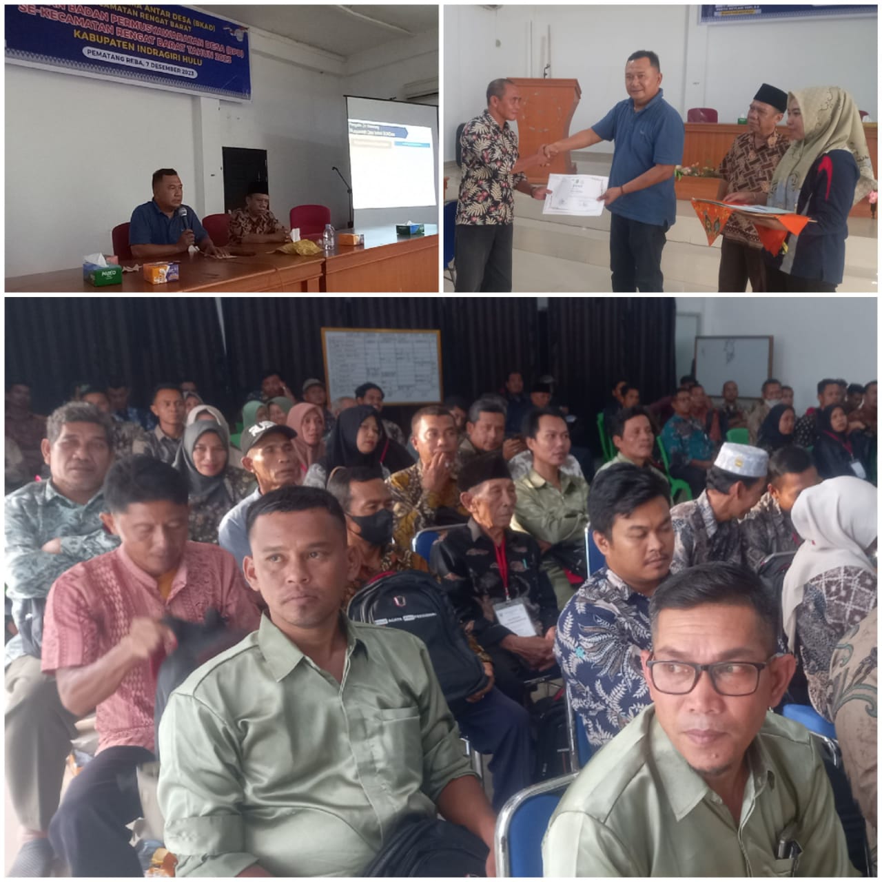 Peningkatan Kapasitas BPD, BKAD Rengat Barat Inhu Gelar Pelatihan