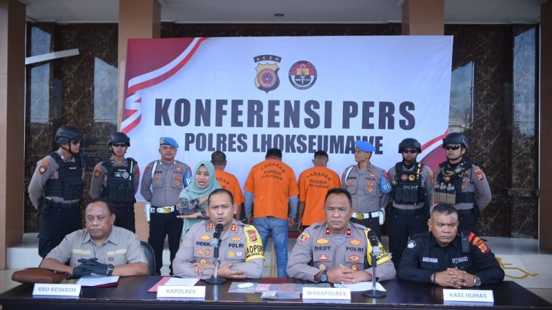 Polres Lhokseumawe Gagalkan Enam Rohingya Coba Melarikan Diri dari Kamp Penampungan