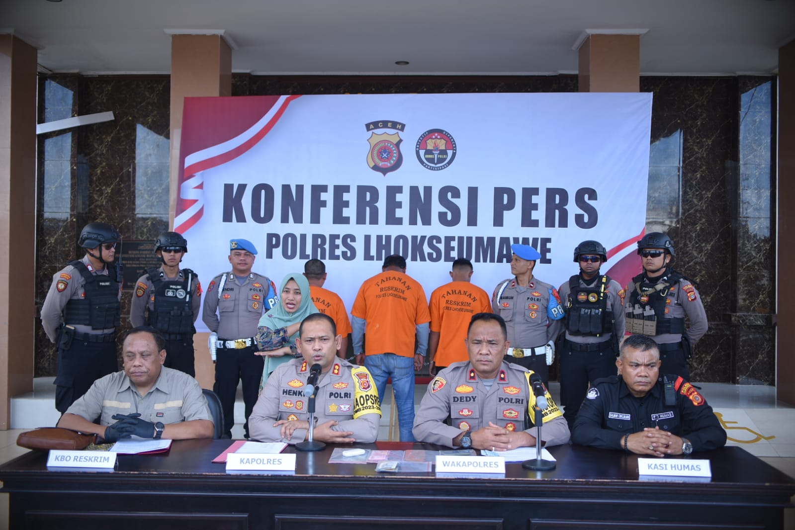 Polres Lhokseumawe Gagalkan Enam Rohingya Coba Melarikan Diri dari Kamp Penampungan