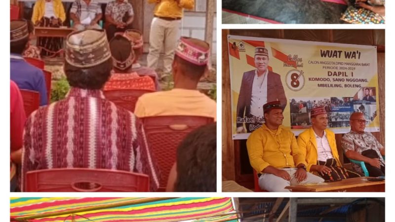 Rafael Taher: Berkarya Untuk Rakyat, Aktivis Jalanan Menuju Kursi DPRD Mabar 2024