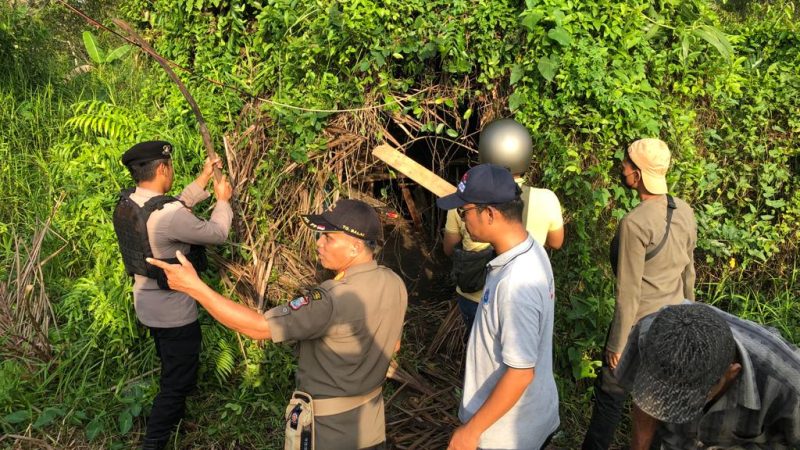 Polres Tanjung Balai Hancurkan Sarang Pecandu Narkoba