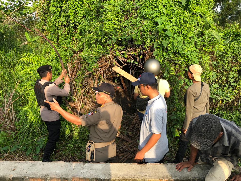 Polres Tanjung Balai Hancurkan Sarang Pecandu Narkoba