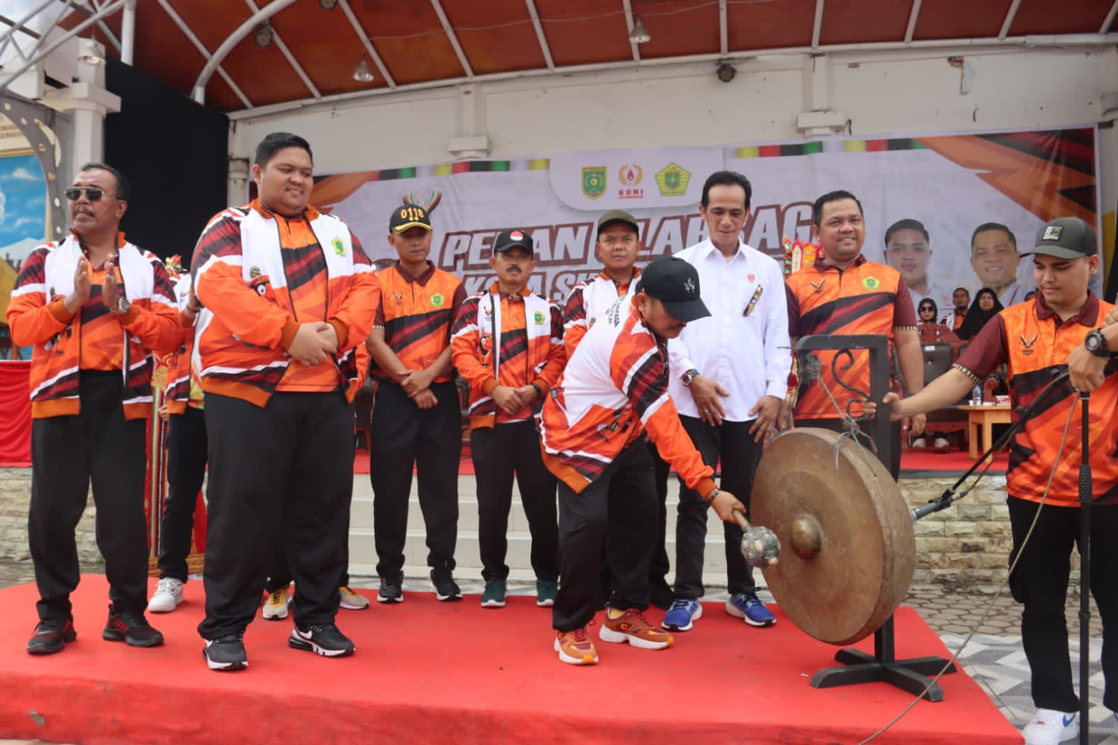 608 Atlit Ikuti Pembukaan Pekan Olahraga Kota Subulussalam Tahun 2023