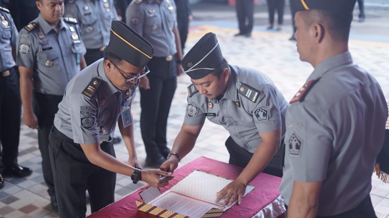Pastikan Situasi Kondusif, Rutan Cipinang Gelar Apel Siaga Natal 2023 dan Tahun Baru 2024 Serta Ikrar Netralitas Pada Pemilu 2024