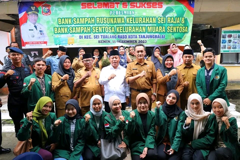 Bank Sampah Di Kota Tanjungbalai Diresmikan
