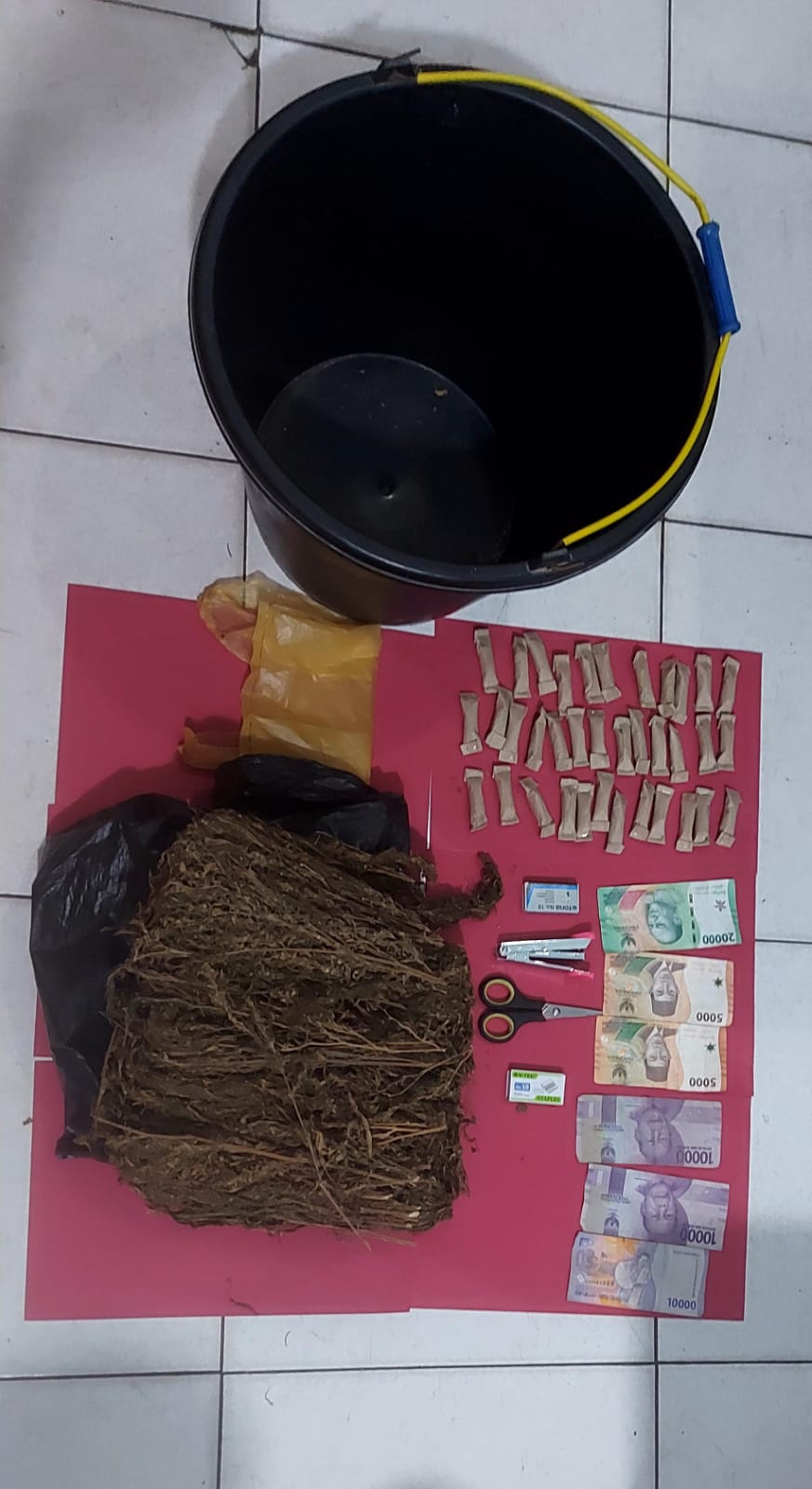 Satres Narkoba Polres Sergai Bekuk Dua Tersangka, 577 Gram Ganja Disita