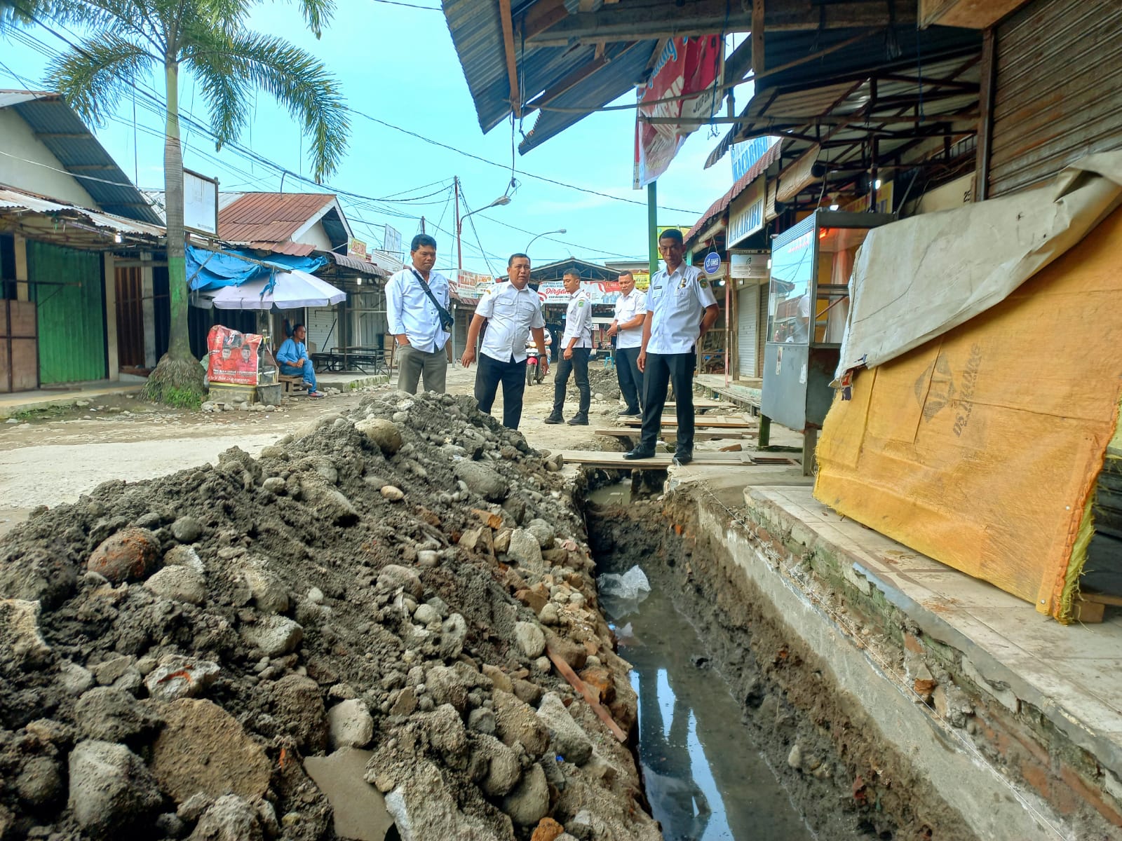 Pedagang Apresiasi Perbaikan dan Peningkatan Drainase di Pasar Kwala Bekala