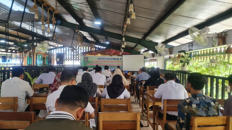 Asisten Administrasi Umum Buka Konsultasi KP II Penyusunan Kajian LkHS RPJPD Kabupaten Asahan Tahun 2025-2045