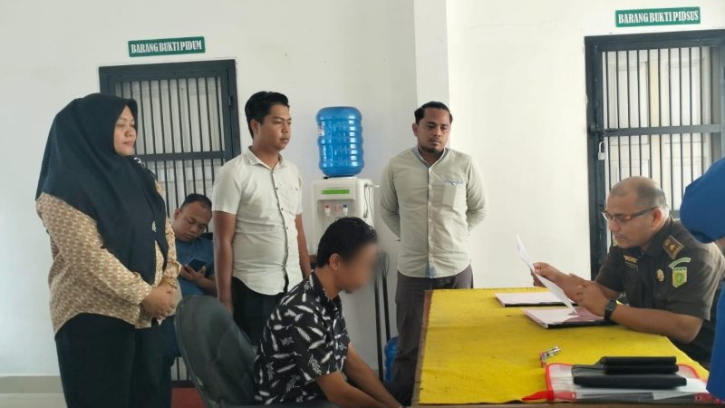 Polres Langsa Limpahkan Berkas Perkara Pemerkosa Santri ke Kejari