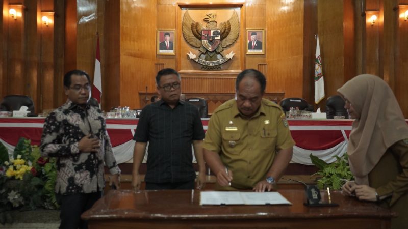 Wakil Bupati Asahan Ikuti Rapat Paripurna DPRD Kabupaten Asahan
