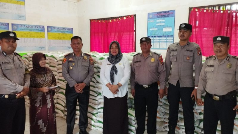 Polres Tanjung Balai Amankan Pendistribusian Bansos